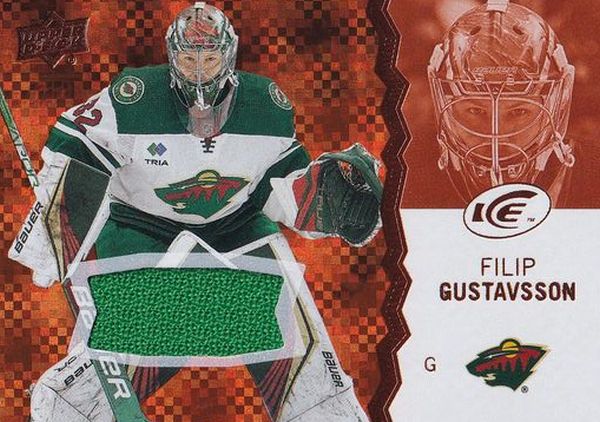 jersey karta FILIP GUSTAVSSON 23-24 UD Ice Jersey číslo 72